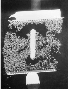 Rayography bubbles bubbles white line Rayography bubbles