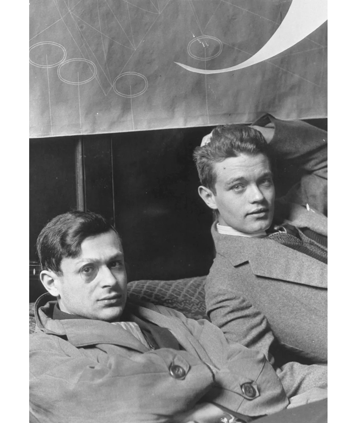 manray|Man Ray photo / TELIMAGE|Tristan Tzara and René Crevel||Photos Dadaïsts Surrealists
