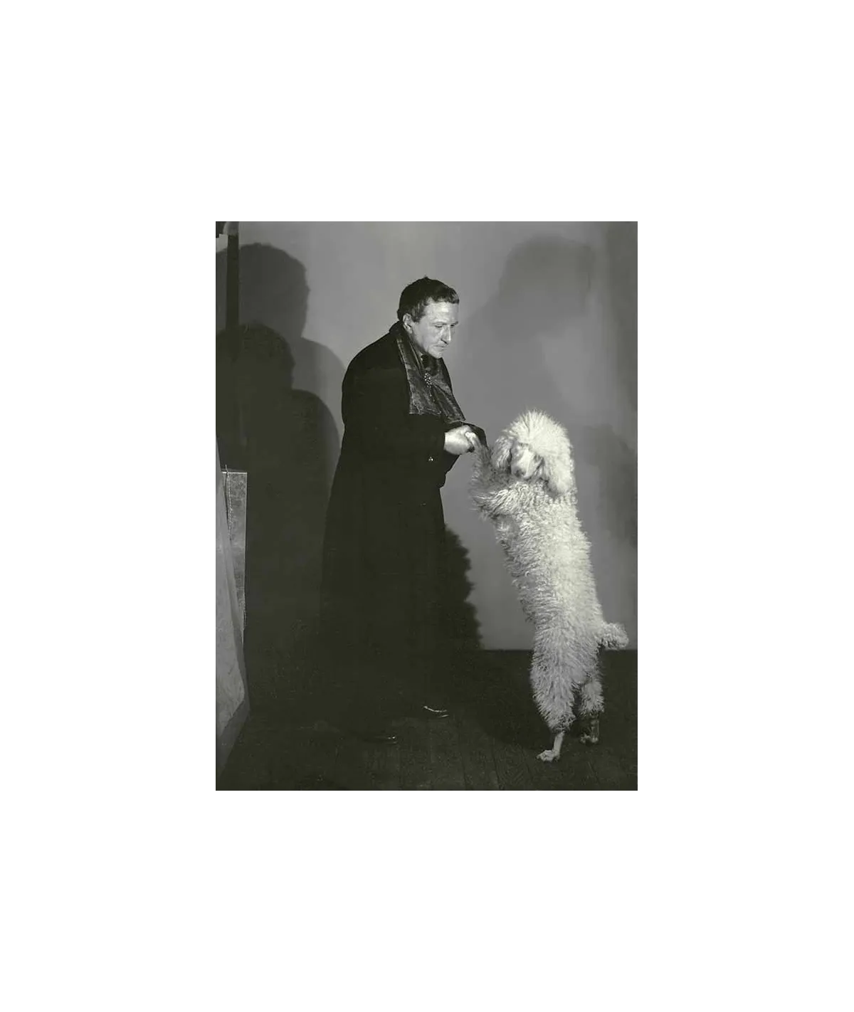 manray|Man Ray photo / TELIMAGE|Gertrude Stein et son chien Basket||Photographies