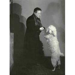 Gertrude Stein et son chien Basket