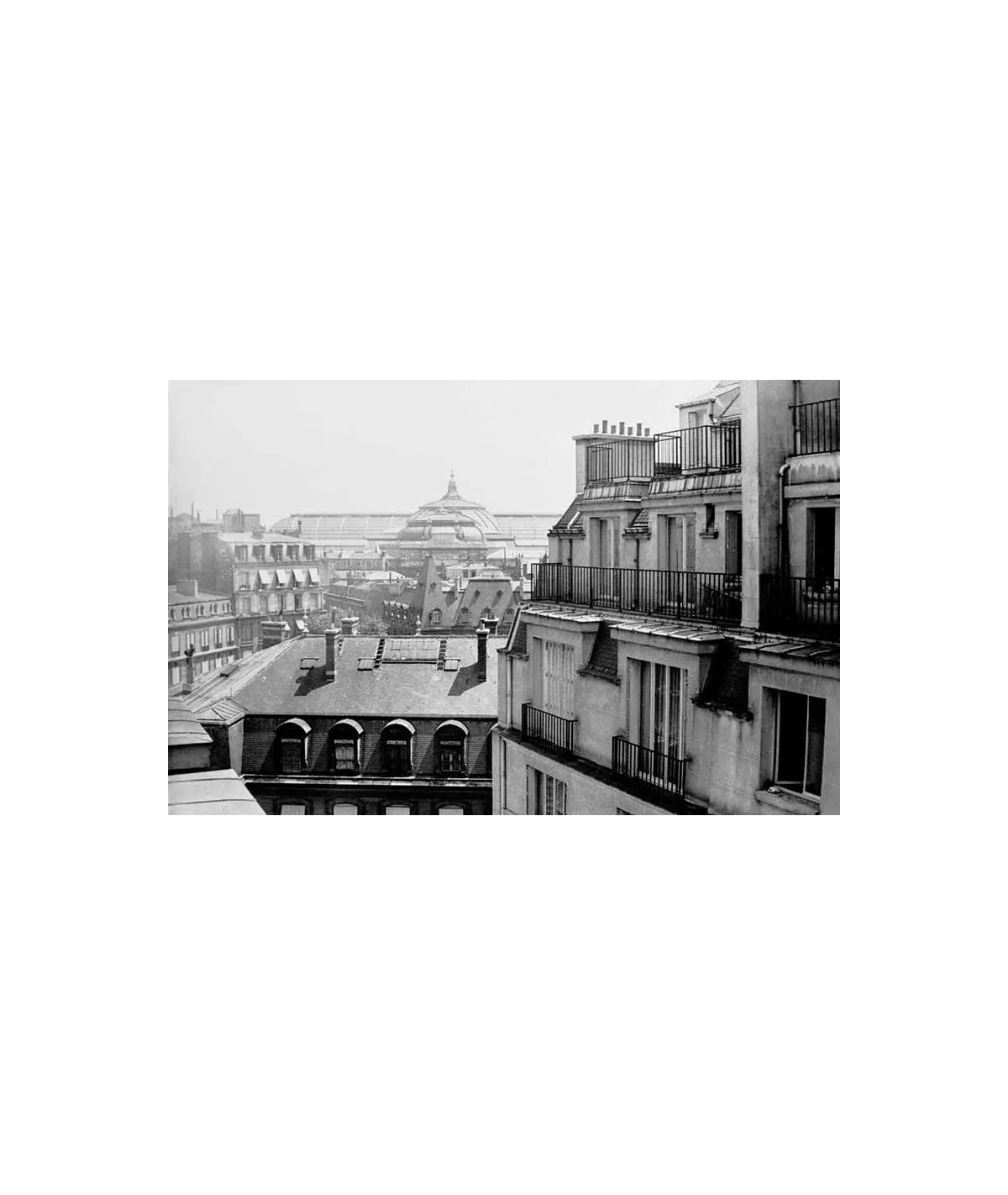 manray|Man Ray photo / TELIMAGE|View of paris roofs||Landscapes / Places