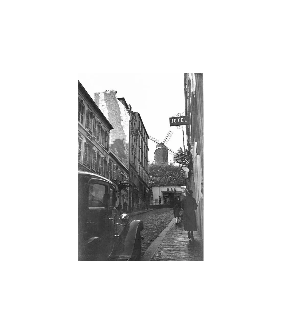 manray|Man Ray photo / TELIMAGE|Montmartre, Moulin de la galette||Paysages / Lieux
