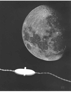 Electricity "The earth" electric switch in front of the earth globe...