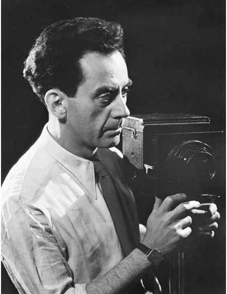 Man Ray profile selfportrait with darkroom camera Man Ray