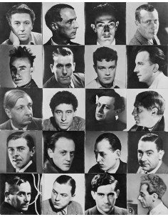 Échiquier Surréaliste André Breton, Max Ernst, Salvador Dali, Hans ...