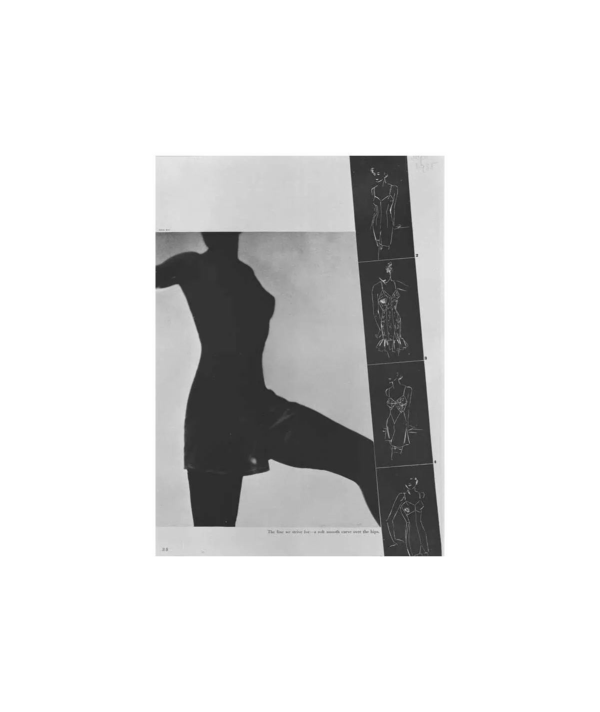 manray|Man Ray photo / TELIMAGE|courbe douce et lisse sur les hanches||Mode