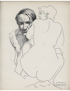 Les Mains Libres, p.185 : à Picasso Les Mains Libres (p.185), dessi...