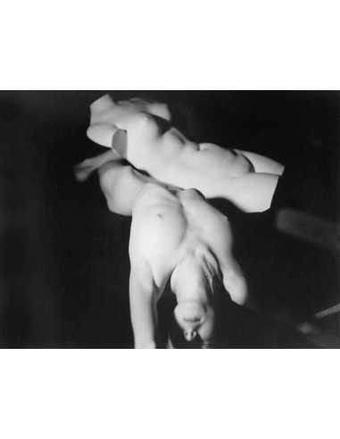 Nusch nude with statue Venus nude woman Nusch Eluard  with statue n...