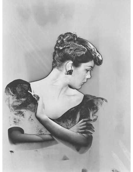 robe du soir modèle plan buste visage de profil en robe décolletée ...