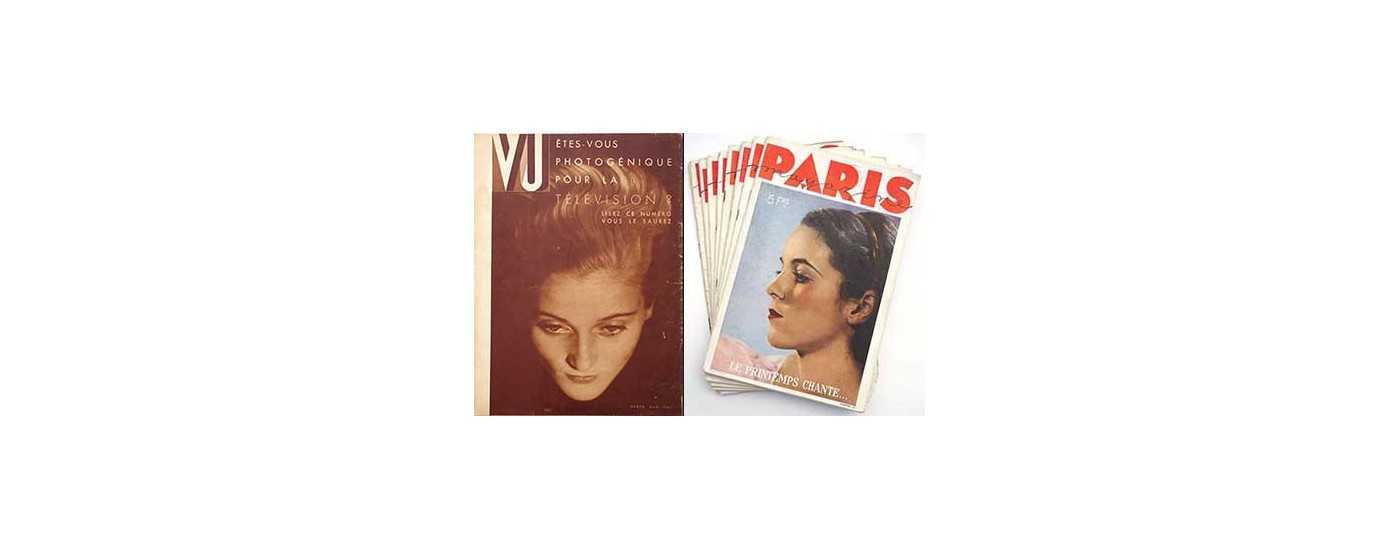 Magazines (VU, Paris Magazine, ...)